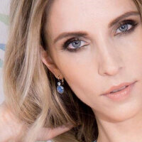 Bohemia Ohrring 01 Rhodiniert 30 Himmelweiß