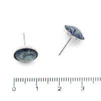 Bohemia Ohrring 02 Rhodiniert 30 Himmelweiß