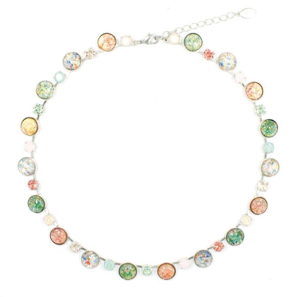 Bohemia Kette 01 Rhodiniert 16 Summermulti