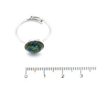Bohemia Ring 02 Vergoldet 14 Frühlingsgrün