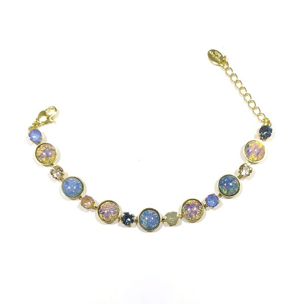 Bohemia Armband 01 Vergoldet 24 Blue Cappu