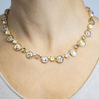 Bohemia Kette 01 Vergoldet 27 Light Rose