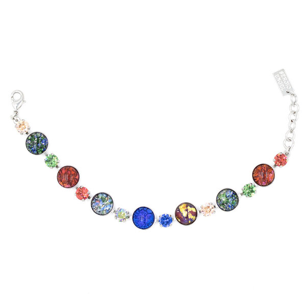 Bohemia Armband 01 Rhodiniert 28 Classical Multi