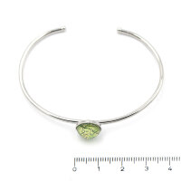 Bohemia Armreif 03 Rhodiniert 30 Himmelweiß