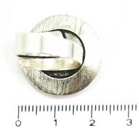 India Antik Ring 02 Altsilber 08 Blau