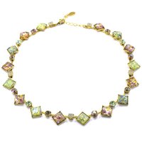 Kette K6208 Gold-Grün 2-16