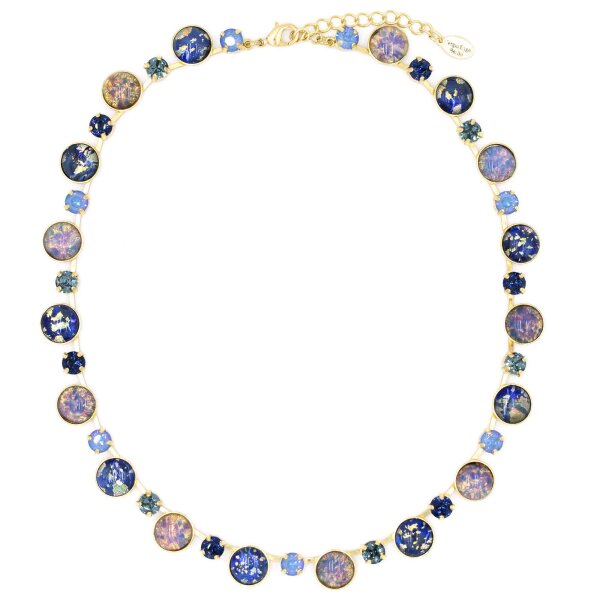 Bohemia Kette 01 Edelstahl Vergoldet 29 Mare