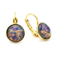 Bohemia Ohrring 08 Edelstahl Vergoldet 02 Bon-Bon