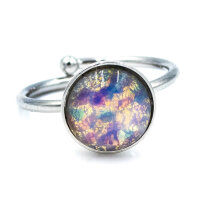 Bohemia Ring 02 Edelstahl 02 Bon-Bon