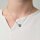 Bohemia Kette 02 Edelstahl 16 Aqua