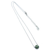 Bohemia Kette 02 Edelstahl 28 Tannengrün