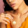 Pura Recycled Ring 01 Edelstahl gold satiniert