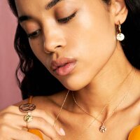 Pura Recycled Kette 01 Edelstahl roségold satiniert