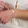 Pura Recycled Armband 01 Edelstahl gold satiniert