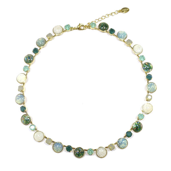 Bohemia Kette 01 Vergoldet 23 Lemon