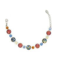 Bohemia Armband 01 Rhodiniert 25 Tropical
